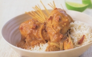 Pollo nigeriano al cacahuete