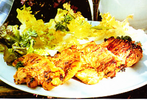 Pollo sazonado