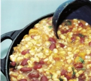 Porotos con casamiento