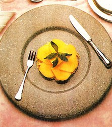 Postre de nueces verdes