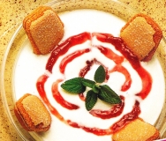 Postre de yogur