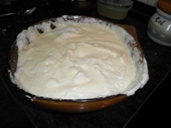 Preparando el helado