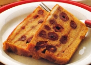 Pudin de cerezas