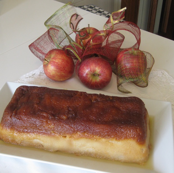 Puding de manzana