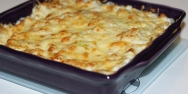 Puerros gratinados