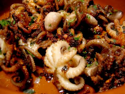 Pulpitos de playa al horno