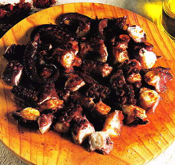 Pulpo a feira (Pulpo a la gallega)