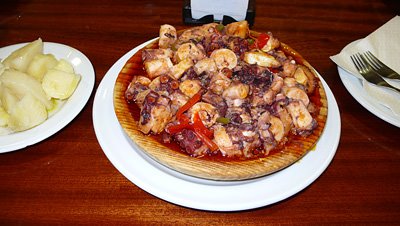 Pulpo a la Mugardesa