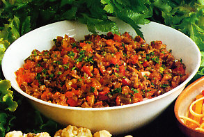Puré de berenjenas