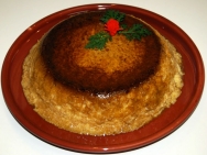 Quesillo navideño