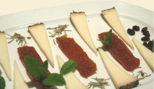Queso manchego con membrillo