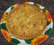 Quiche de langostinos y setas