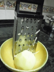 Rallando patata