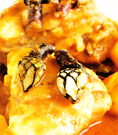 Rape con percebes