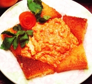 Revoltillo con tomate