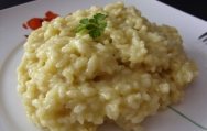 Risotto a la parmesana