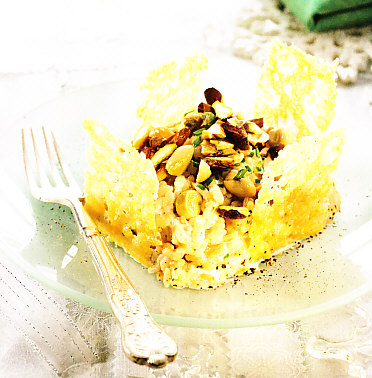 Risotto a las hierbas con habas
