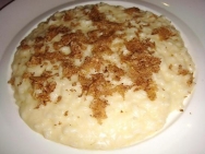 Risotto con trufa blanca