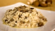 Risotto de carne y champiñones