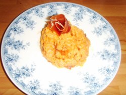 Risotto de jamón ibérico