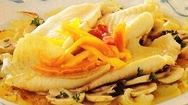 Rodaballo con verduras