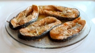Rodajas de salmón