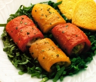 Rollitos de pimiento