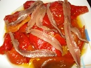 Rollitos de pimientos rojos