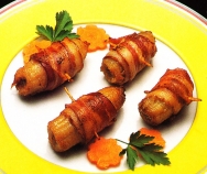 Rollitos de plátano