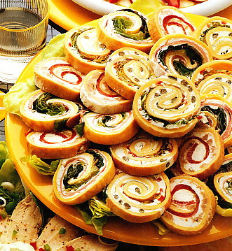 Rollitos rellenos