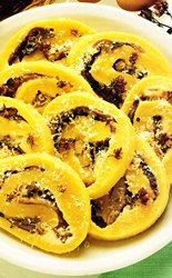 Rollo de patatas con setas