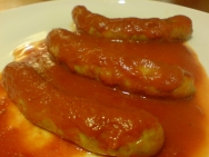 Salchichas estofadas