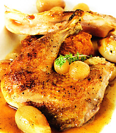 "Salmís" de faisán con cava