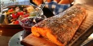 Salmón a la plancha