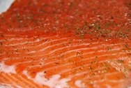 Salmón marinado