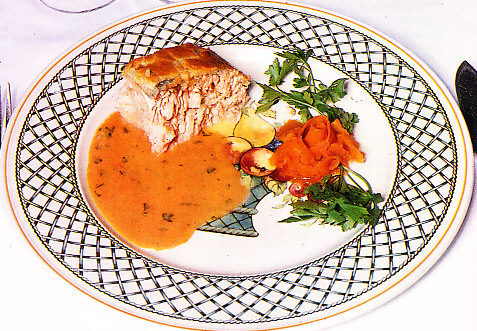 Salmón relleno