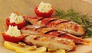 Salmonetes a las hierbas aromáticas