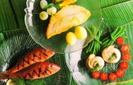 Salmonetes, dorada y lenguado