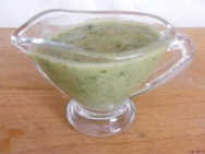 Salsa de anchoas y perejil