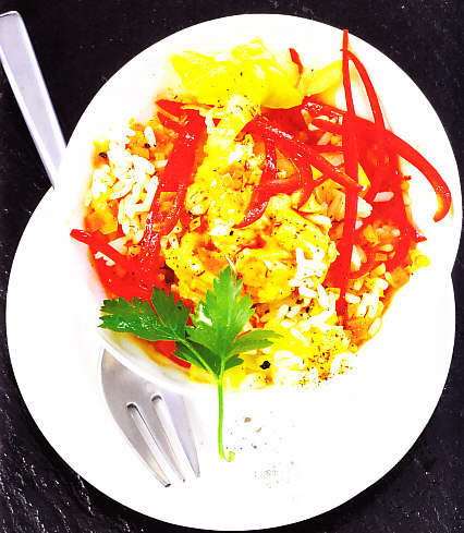 Salteado de arroz