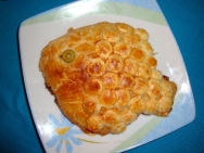 Samón con costra