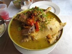 Sanchoco de gallina