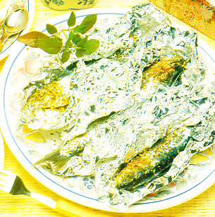 Sardinas en papillotes