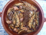 Sardinas escabechadas con hierbas de la Segarra