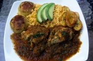 Seco de pollo ecuatoriano