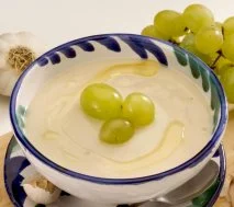 Receta de Ajo  blanco con uvas blancas