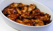 Alas de pollo a la miel