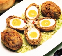 Albóndigas de huevos duros