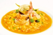 Arroz caldoso al estilo malagueño