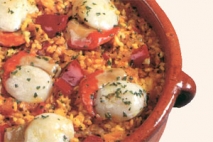 Arroz de vieiras